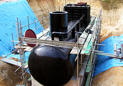 飲料水兼用耐震性貯水槽の写真